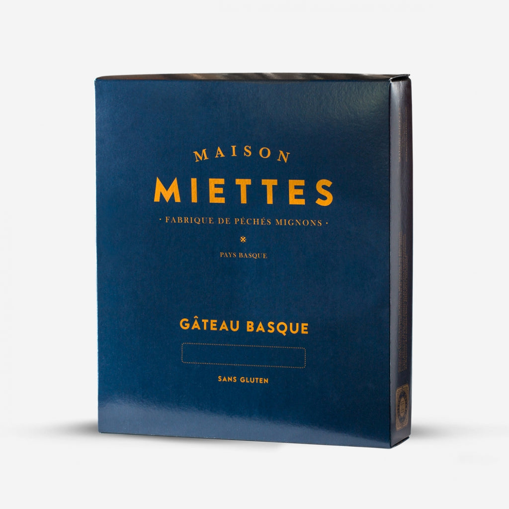 GATEAU BASQUE CREME by Maison Miettes - Bidart / Labourd - Pays Basque - FRESKOA STORE