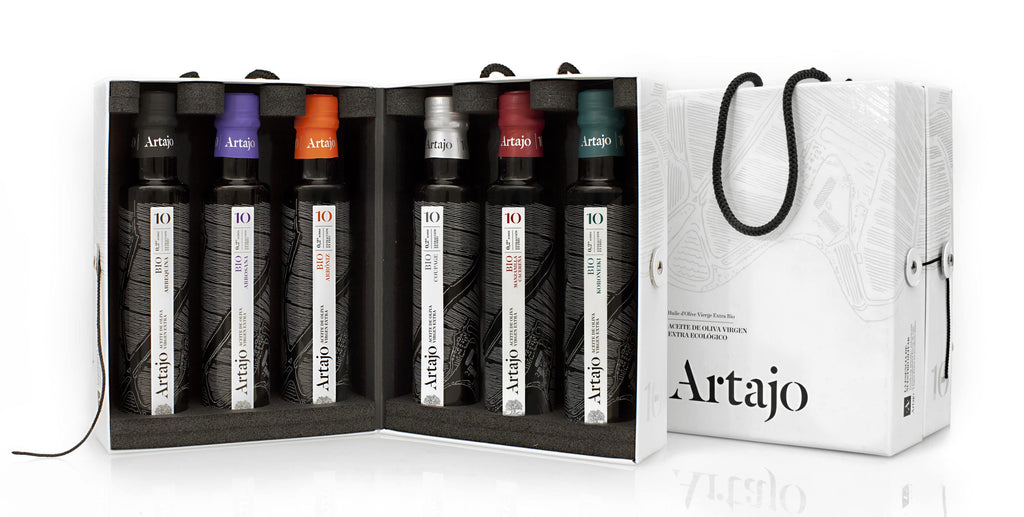 Coffret cadeau huile olive vierge extra bio artajo 10 by ARTAJO - Fontellas / Nafarroa - Pays-Basque - FRESKOA STORE