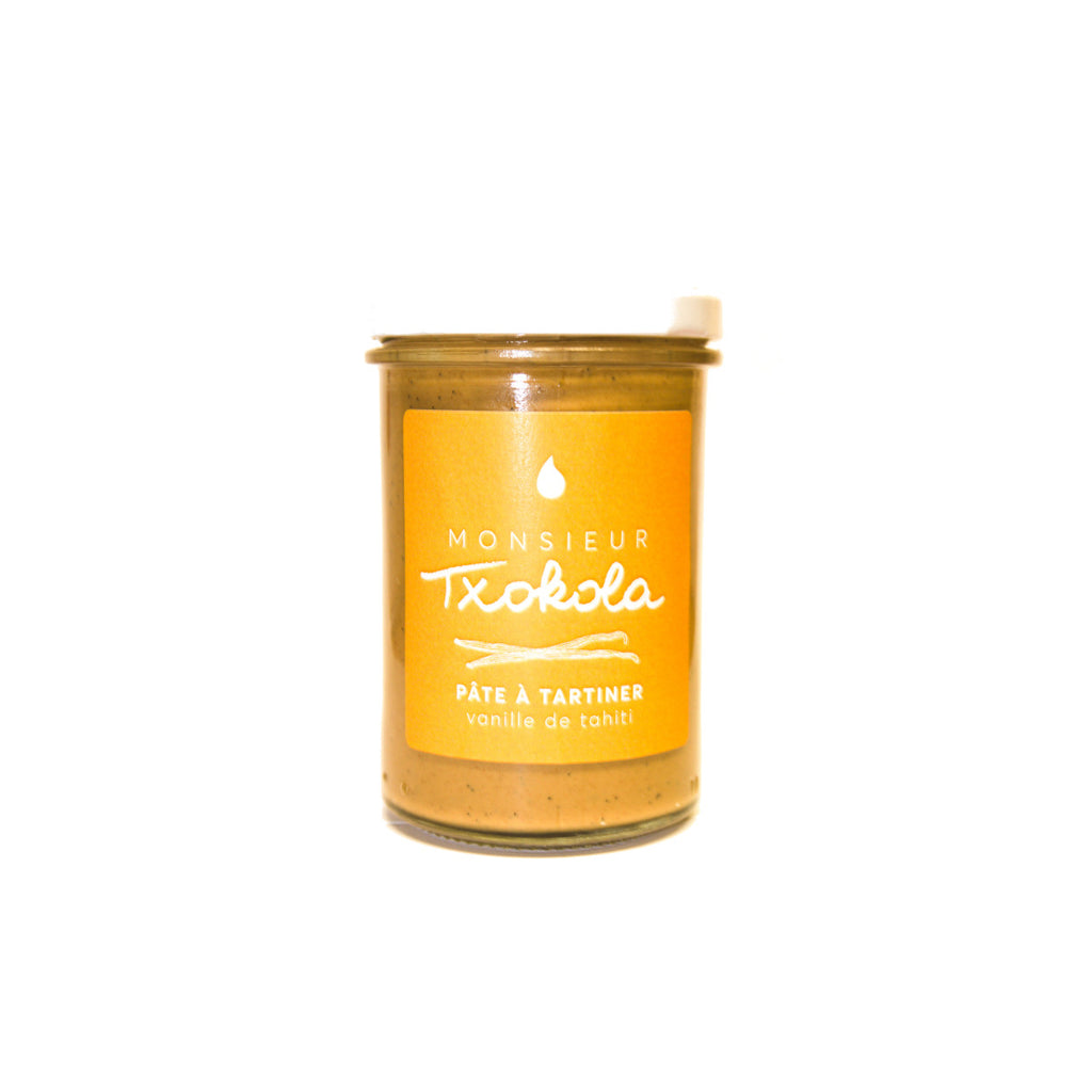 Pate a tartiner vanille de tahiti by Monsieur Txokola - Bayonne/ Labourd - Pays-Basque - FRESKOA STORE