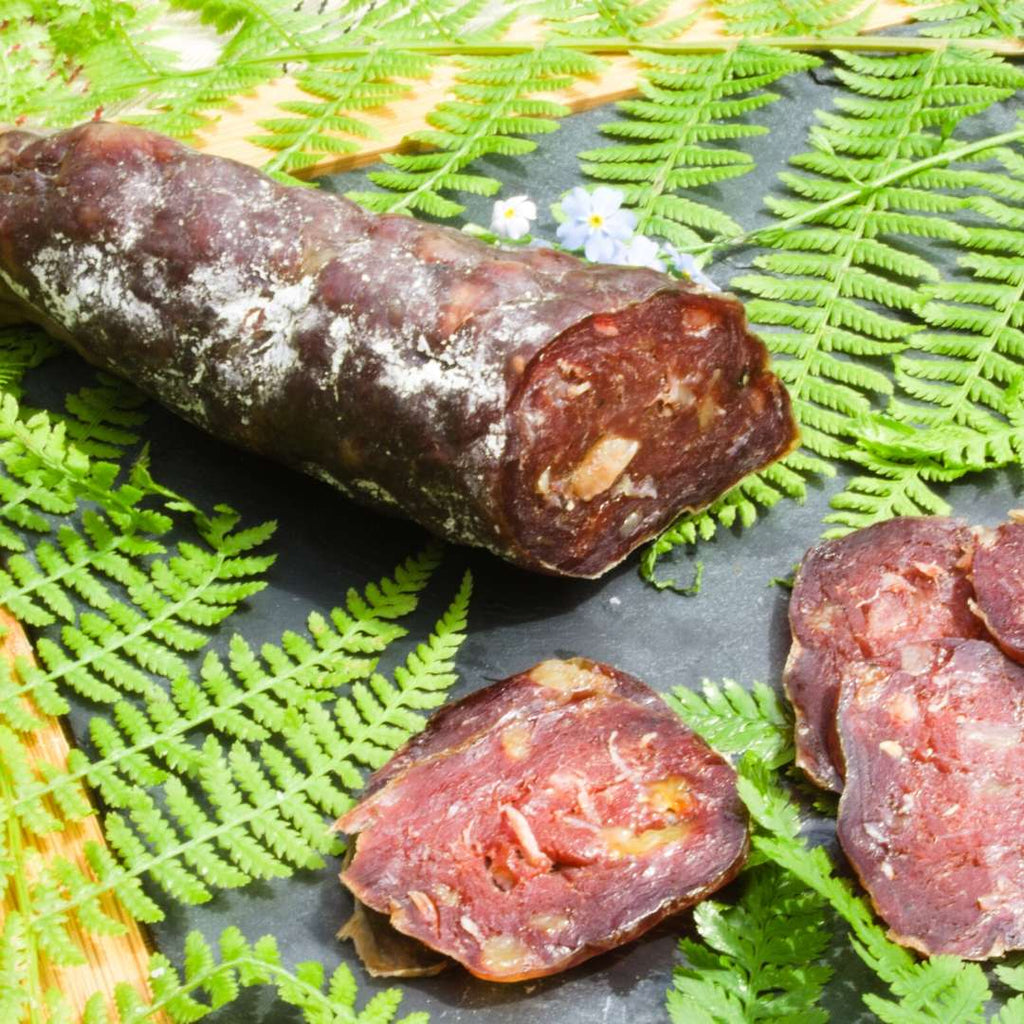 Saucisson de cane Kriaxera by Ferme PEREKABIA - Irissarry / Basse Navarre - Pays Basque - FRESKOA STORE