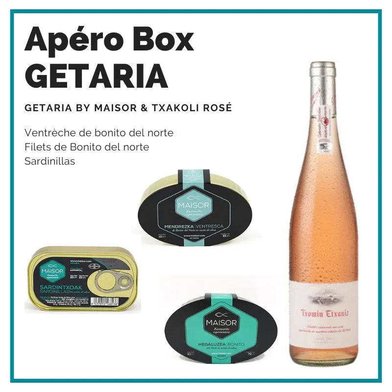 box apéro de la mer Getaria