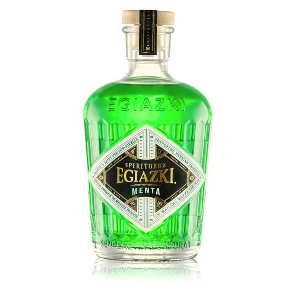 MENTA Liqueur de menthe fraîche poivrée by EGIAZKI – St Pée sur nivelle / Labourd - Pays-Basque -