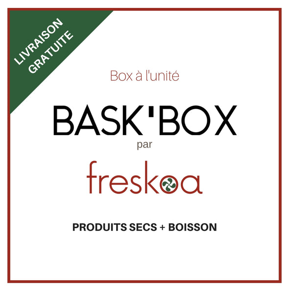 BASK'BOX par freskoa, box gourmande basque à l'unité, livraison gratuite