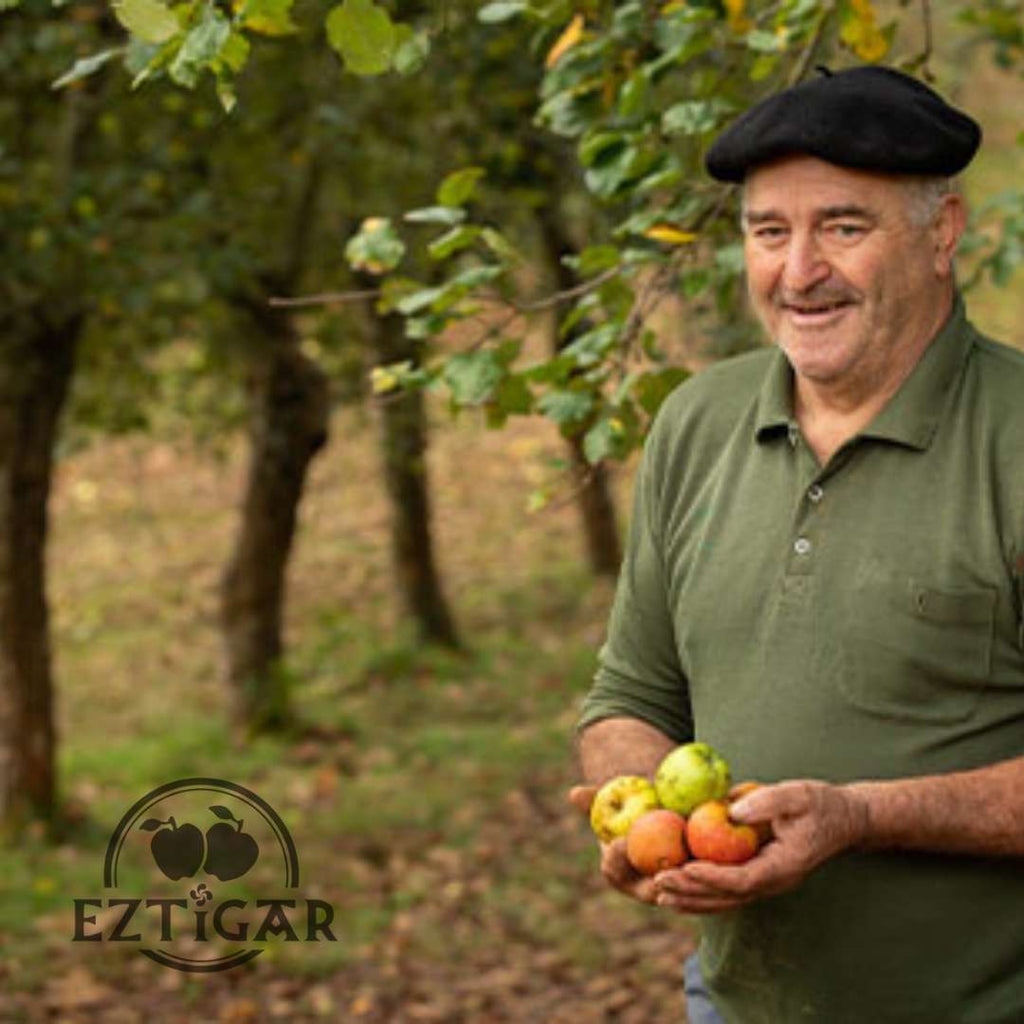 Halbtrockener baskischer Apfelwein von EZTIGAR - St Just Ibarre / Nieder-Navarra - Die Niederlande - FRESKOA STORE