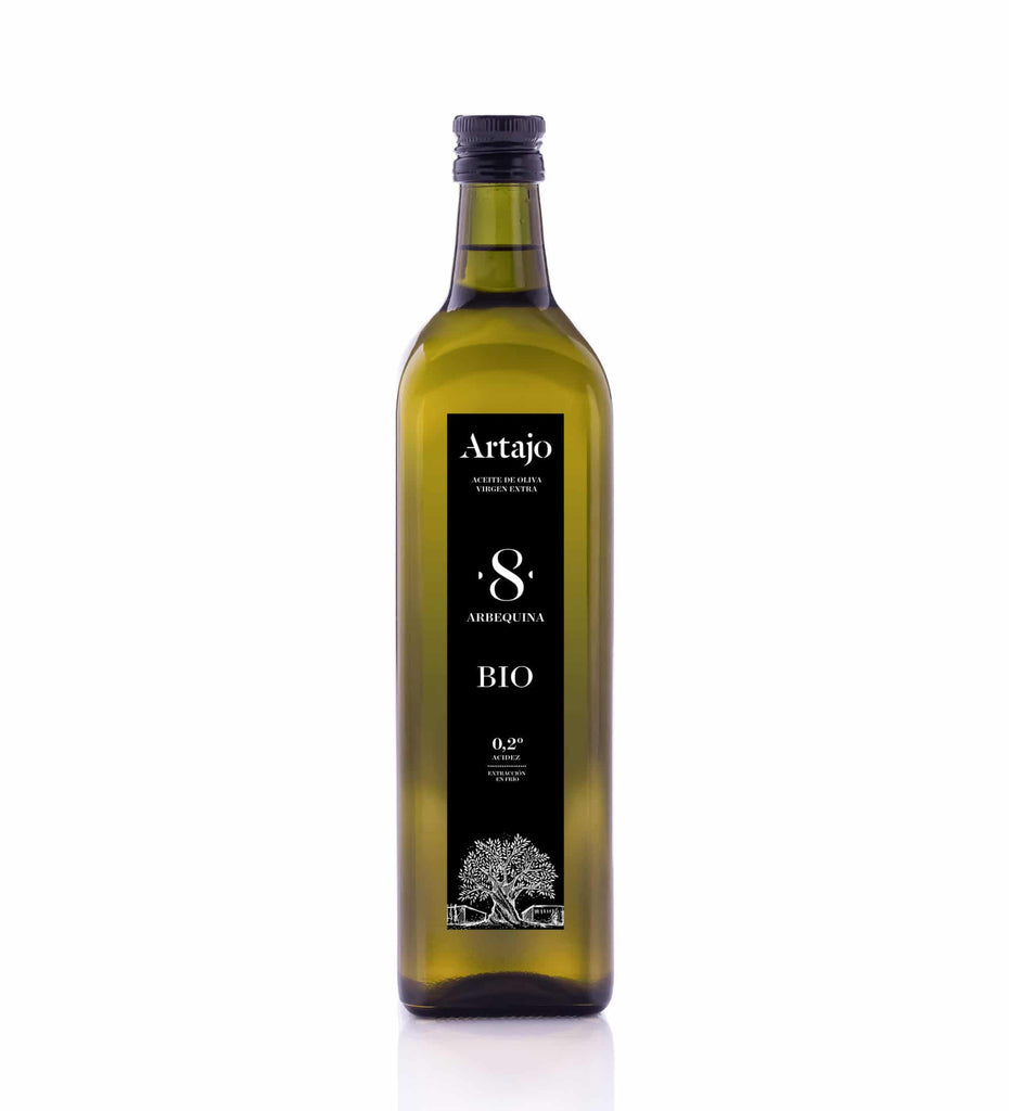 Huile olive vierge extra bio arbequina ARTAJO 8 by ARTAJO - Fontellas / Nafarroa - Pays-Basque - FRESKOA STORE
