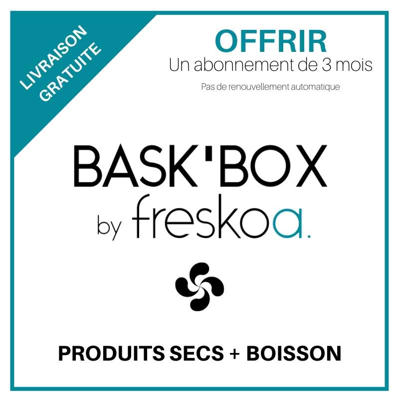 Offrir la BASK'BOX Abonnement 3 mois by FRESKOA Store - FRESKOA STORE