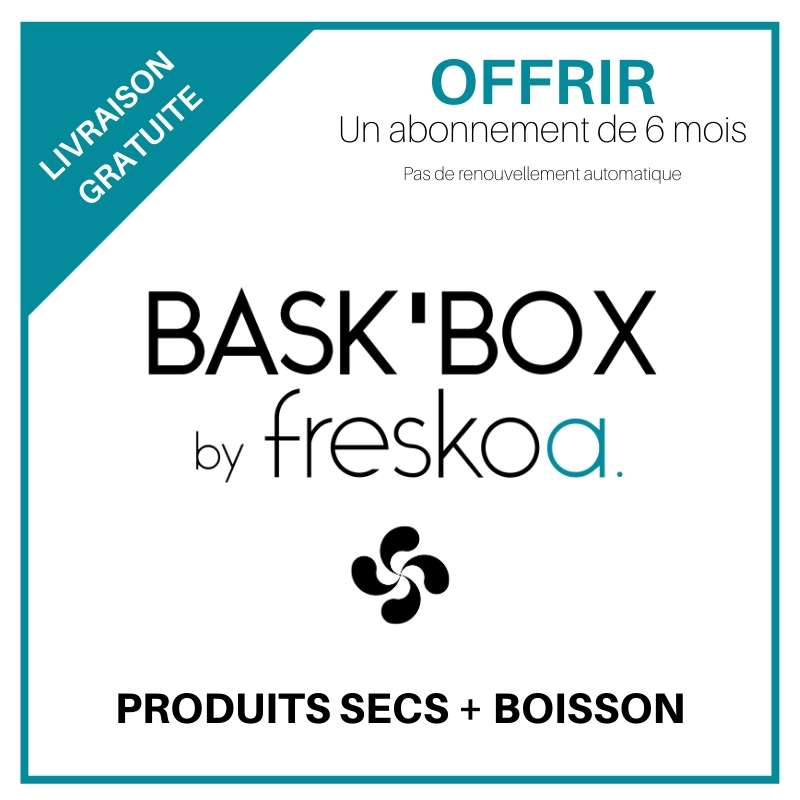 Offrir la BASK'BOX Abonnement 6 mois by FRESKOA Store - FRESKOA STORE